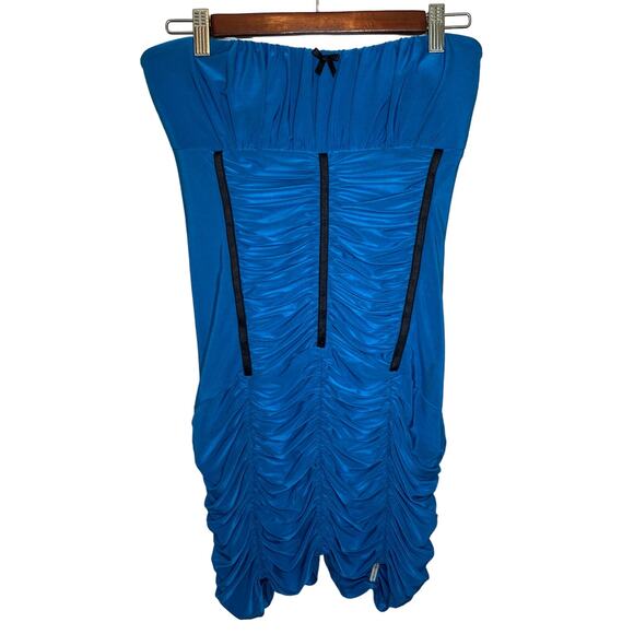 Y2K Vintage Icon Coquette Bodycon Dollette Homecoming formal strapless size M - Picture 1 of 12